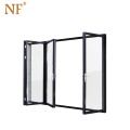 Foshan aluminum folding door garage exterior accordion doors